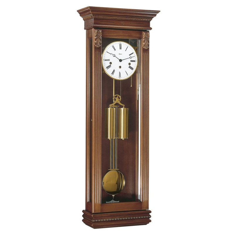 Derith Solid Wood Wall Clock
