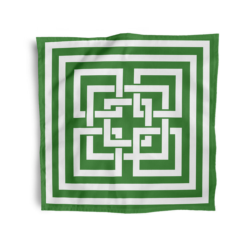 Ensemble de serviettes 4 pièces Aksel, Vert