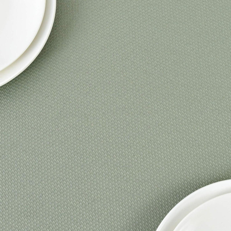 2 Pack Rectangle Textured Tablecloth Waterproof Spillproof Wrinkle Free Table Cloth, Kitchen Dining Decoration, Fabric Table Cover For Outdoor And Indoor Use