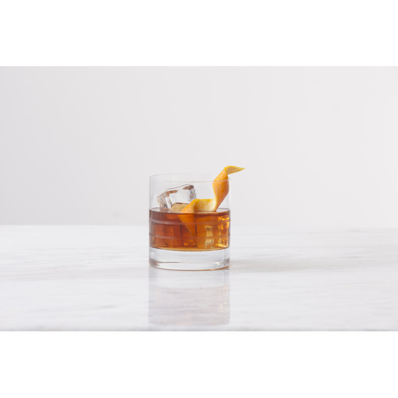 Crafthouse Clear Tritan Crystal 13.5oz Whiskey Glass Set of 4