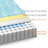Zinus 8" Medium Hybrid Mattress-50593996