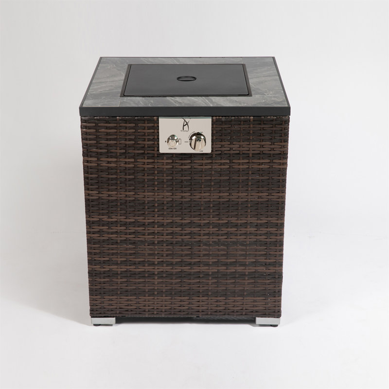 24" Propane Gas Fire Pit Table