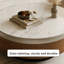 Petite table basse ronde avec 2 tiroirs-661394676