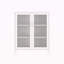 Armoire d'appoint 32 "en métal blanc