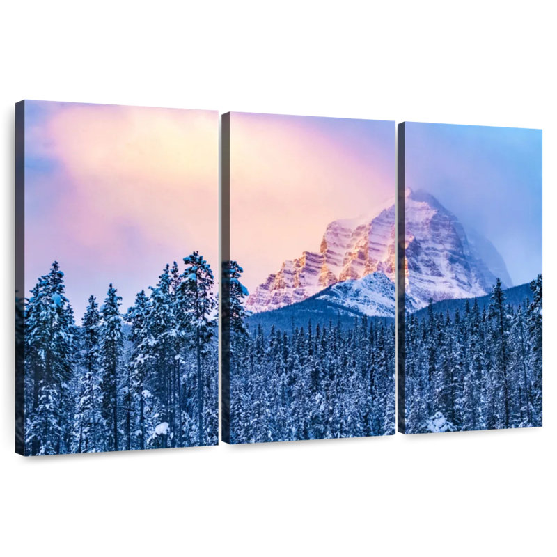 Alvord Banff Snow Mountain, 28" H x 45" W