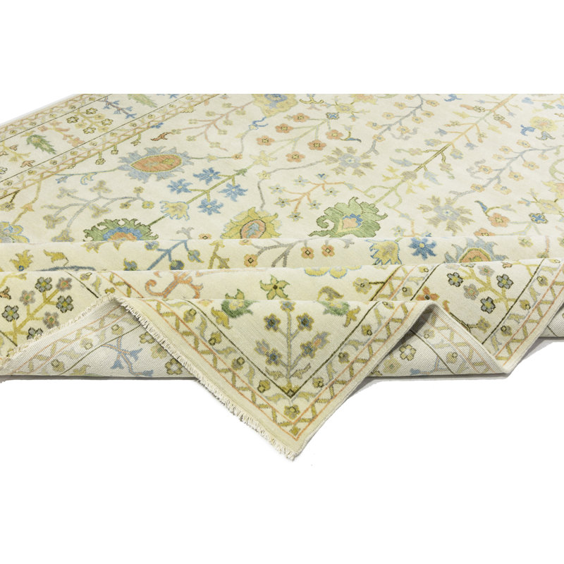 Tapis Oushak Chobi Mute, Rectangle 8 pi 11 po x 11 pi 11 po 