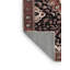 Tapis brun lavable à la machine-275609828