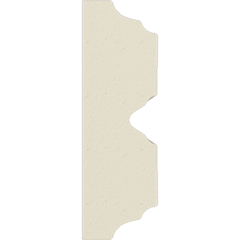 Hillsborough White Polyurethane Crown Chair Rail Moulding Set