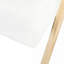 Fauteuil d'appoint compact et minimaliste moderne en bois massif de polyester blanc à 1 place pour le salon, la chambre et le bureau