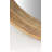 Ariya Wood Flat Wall Mirror