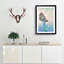 Butterfly Perched upon a Flower - Picture Frame Graphic Art Print-56862660-56862661