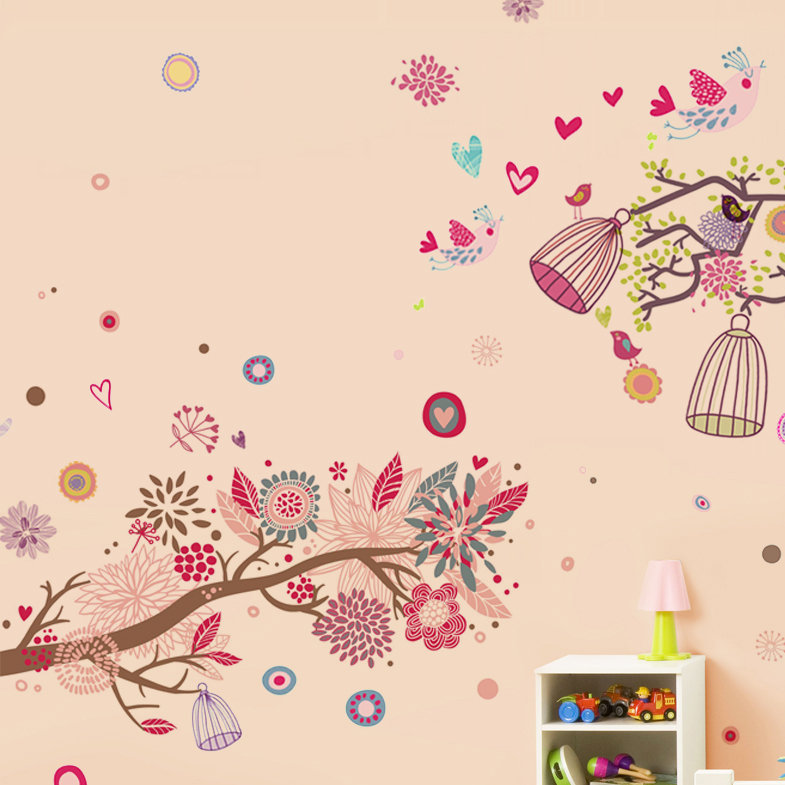 Non-Wall Damaging Wall Decal