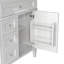 Meuble-lavabo de 30 po avec lavabo en céramique et armoire à pharmacie-1035687539