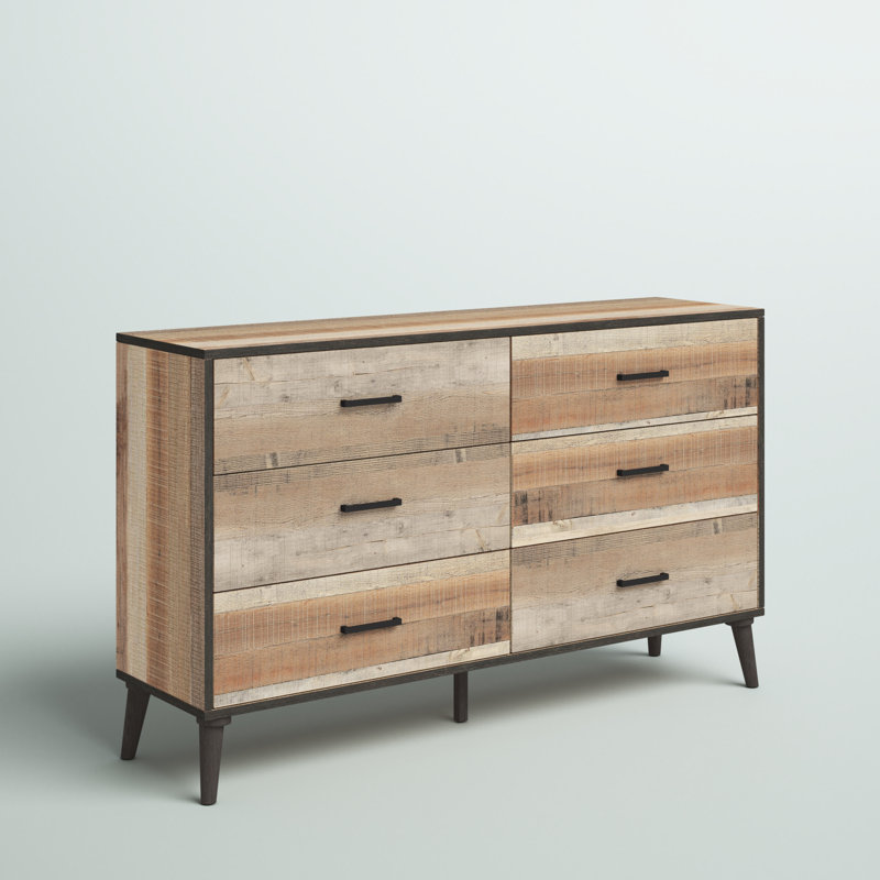 Commode double l 6,5,5 po Valverde