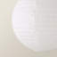 Paper Dome Pendant Shade ( Slip-On ) in White-151728683