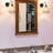 1 - Light Black Armed Sconce