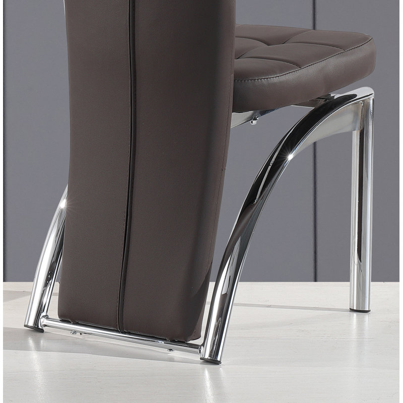 Brittie Upholstered Dining Chair, Brown