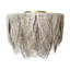 Medium Leather Fringe Flushmount Chandelier-815365378