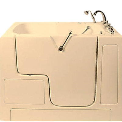 52'' x 32'' Air Fiberglass Bathtub with Faucet