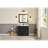36" Solid Wood Bathroom Vanity with 1" Engineered Marble Top, Single Sink-240842223-240842218
