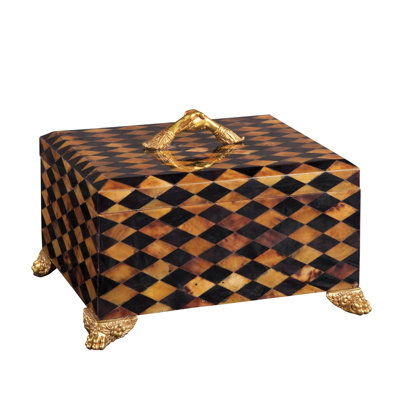 Harlequin Penshell Decorative Box