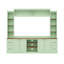 Console multimédia polyvalente avec tablettes réglables-133467058