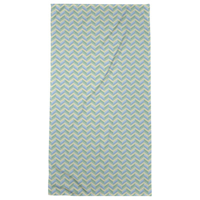 Serviette de plage à chevrons