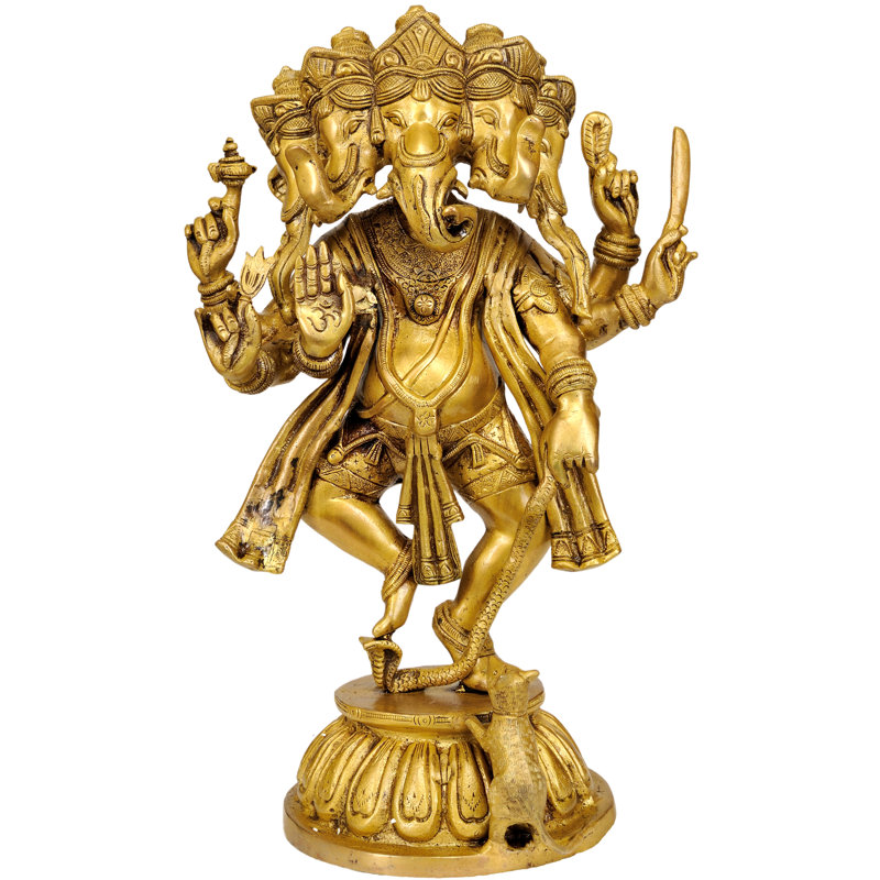 Pancha-Mukha dansant Ganesha