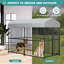 Grand enclos pour chien Meetwarm-84265272