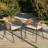 Fabiano Rectangular 6 - Person 82cm Long Dining Set with Cushions and Umbrella-1738520813