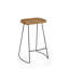 Angelinah Counter Stool with Metal Frame