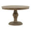 47" Mango Solid Wood Pedestal Dining Table-125308501