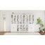 Vitrine 70,9 "avec porte en verre