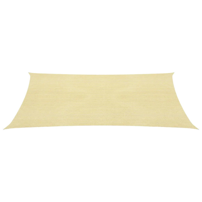 Attalus Rectangular Shade Sail, Beige, 2m x 5m