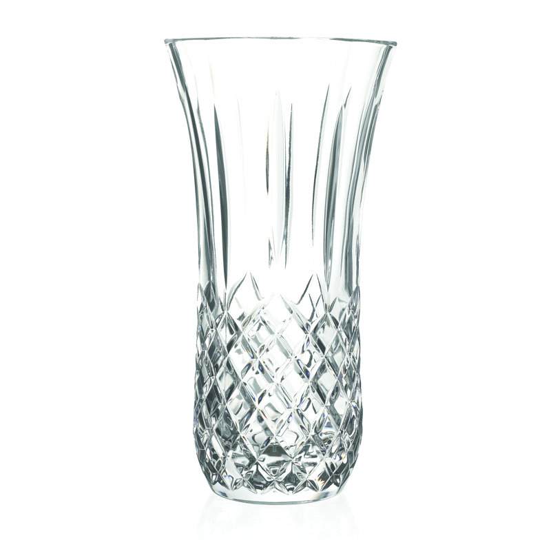 Rhonwen Glass Table Vase, 11.60" H x 5.80" W x 5.80" D