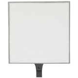 Classic Square Petite Address Sign Plaque with Lawn Stake
