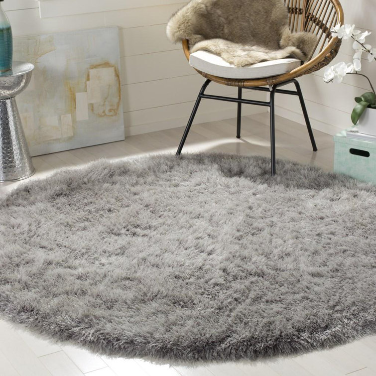 Midville Solid Colour Hand Woven Area Rug