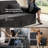 109.5" Cloud Sectional Couch with L-Shape Chaise,Modern Modular Sofa with Deep Seat, Upholstered Couches for Living Room Bedroom Apartments,No Assembly Required-114472171-114472169