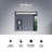 ANZZI Rectangular Frameless LED Back Lighting Bathroom Mirror with Defogger-1688189965