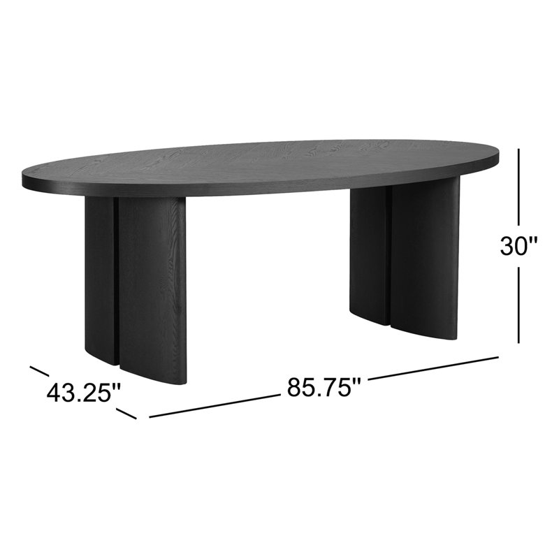 William Oval Dining Table