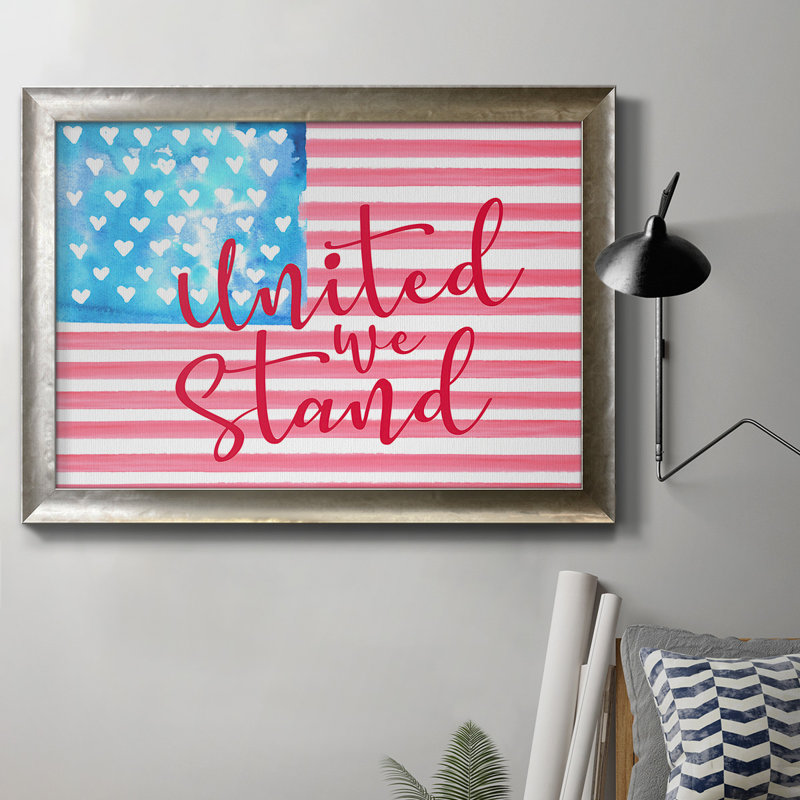 " United We Stand II ", 24" H x 36" W