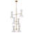 Phix 12 - Light Steel Dimmable Tiered Chandelier-1823437115