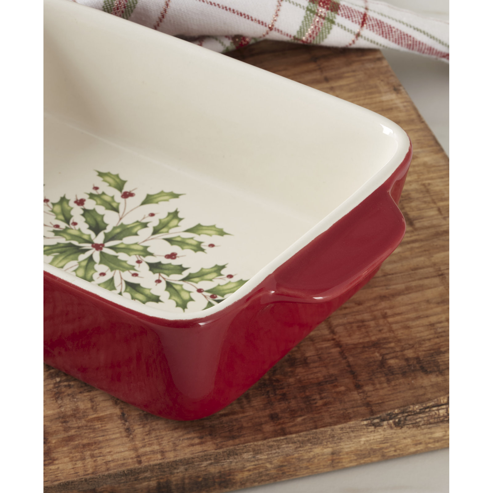 Holiday Rectangular Baking Dish