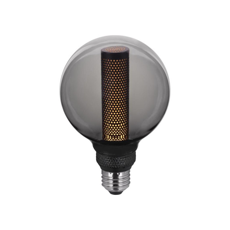 Ampoule DEL FD9D930403184C9F9D5210AA4FCB2E36 G30 E26 (Moyen) Blanc chaud Équivalent 3 W Fumé, Smoke