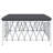 Upholstered Outdoor Ottoman with Sunbrella® Cushion-1923261797