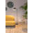53'' Black Swing Arm Floor Lamp