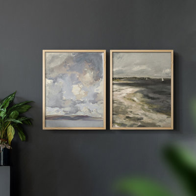«Vintage NAUTICAL VI», 2 pièces sur papier