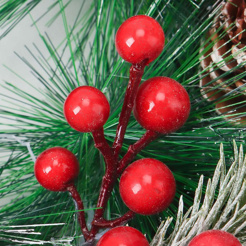 Faux 12.6'' Wreath