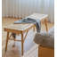 Banc en bois massif et canne Brylynn-1141866677