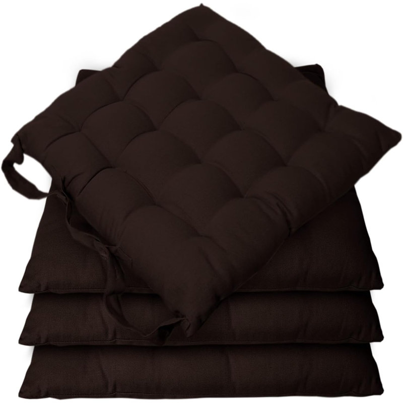 Chair Pad Cushion, Chocolate
